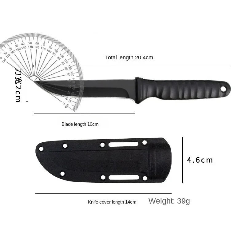 new Outdoor survival portable knife, sharp and high-hardness tactical self-defense knife