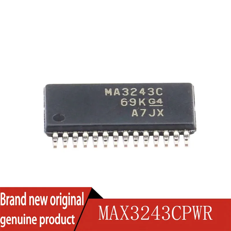 New original MAX3243CPWR MAX3243 silk screen MA3243C patch SSOP28 interface chip