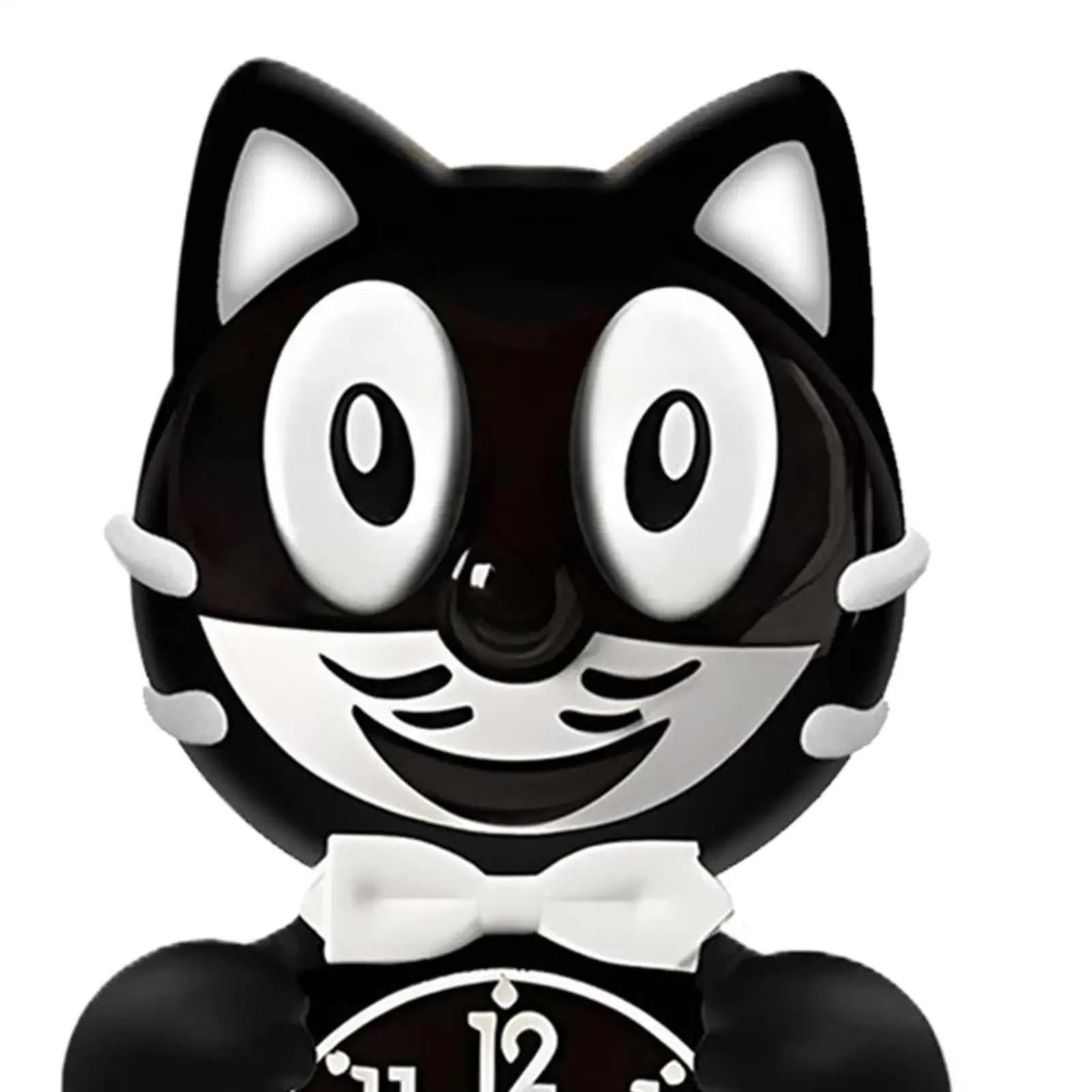 Cute Cat Classic Clock With Swing Tail PendulumCreative Design Gift Retro Decoration Tail Hanging Clock For Kitchen Study Home​