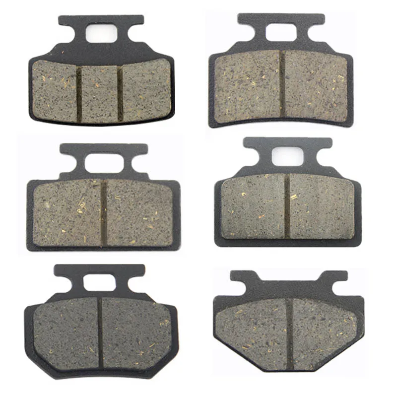 

Пара мотоциклетных тормозов, передние и задние дисковые тормозные колодки, обувь для скутера, мопеда, Honda LEAD