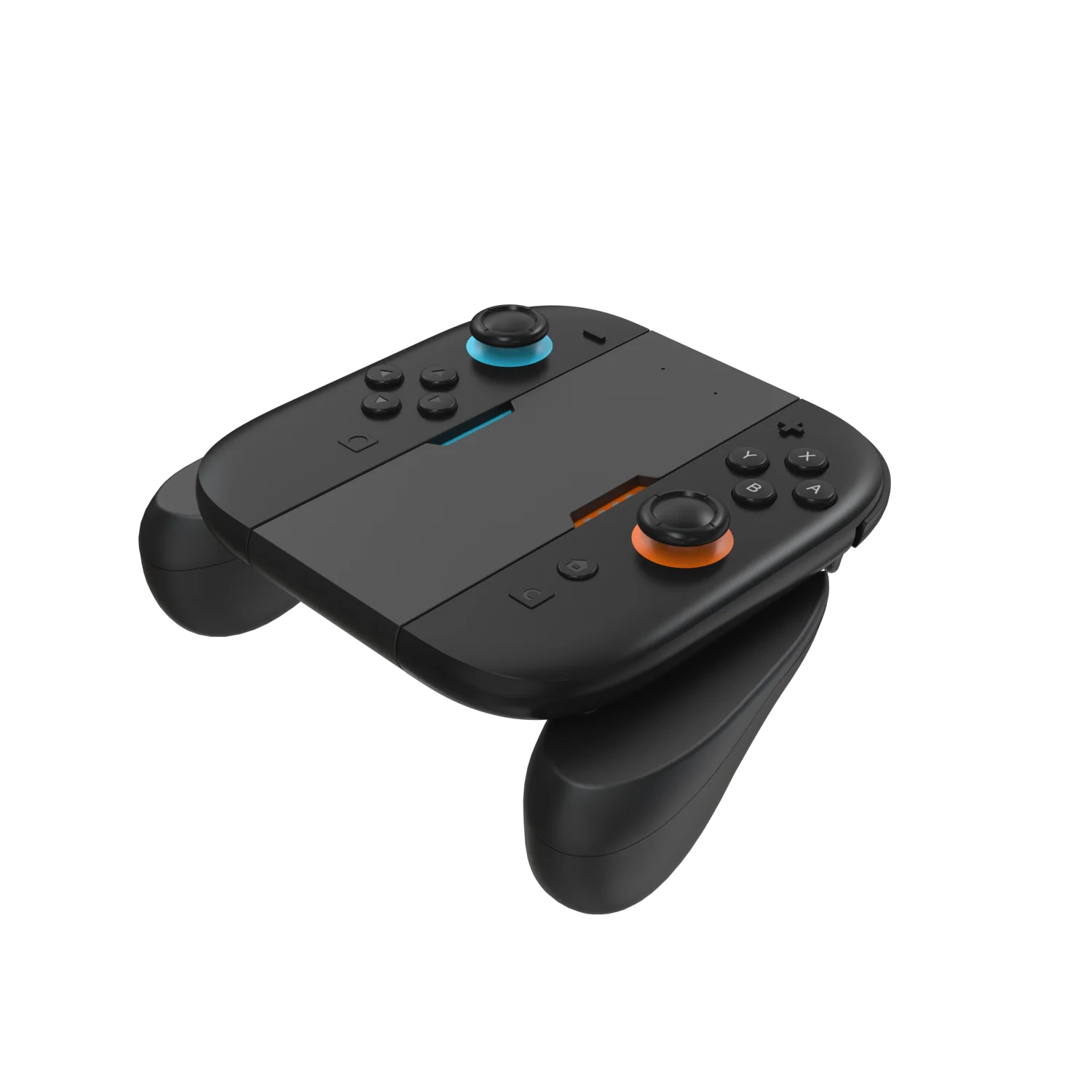 قبضة مغناطيسية لجهاز نينتندو سويتش 2 JoyCon فقط - قبضة مريحة لـ JoyCon 2، جاهزة للسفر، أسود #3