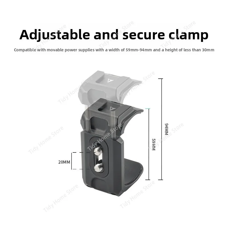 TA-UPBH-B Power Bank Stand with Multiple Holes Is A Portable and Mini Expansion Stand