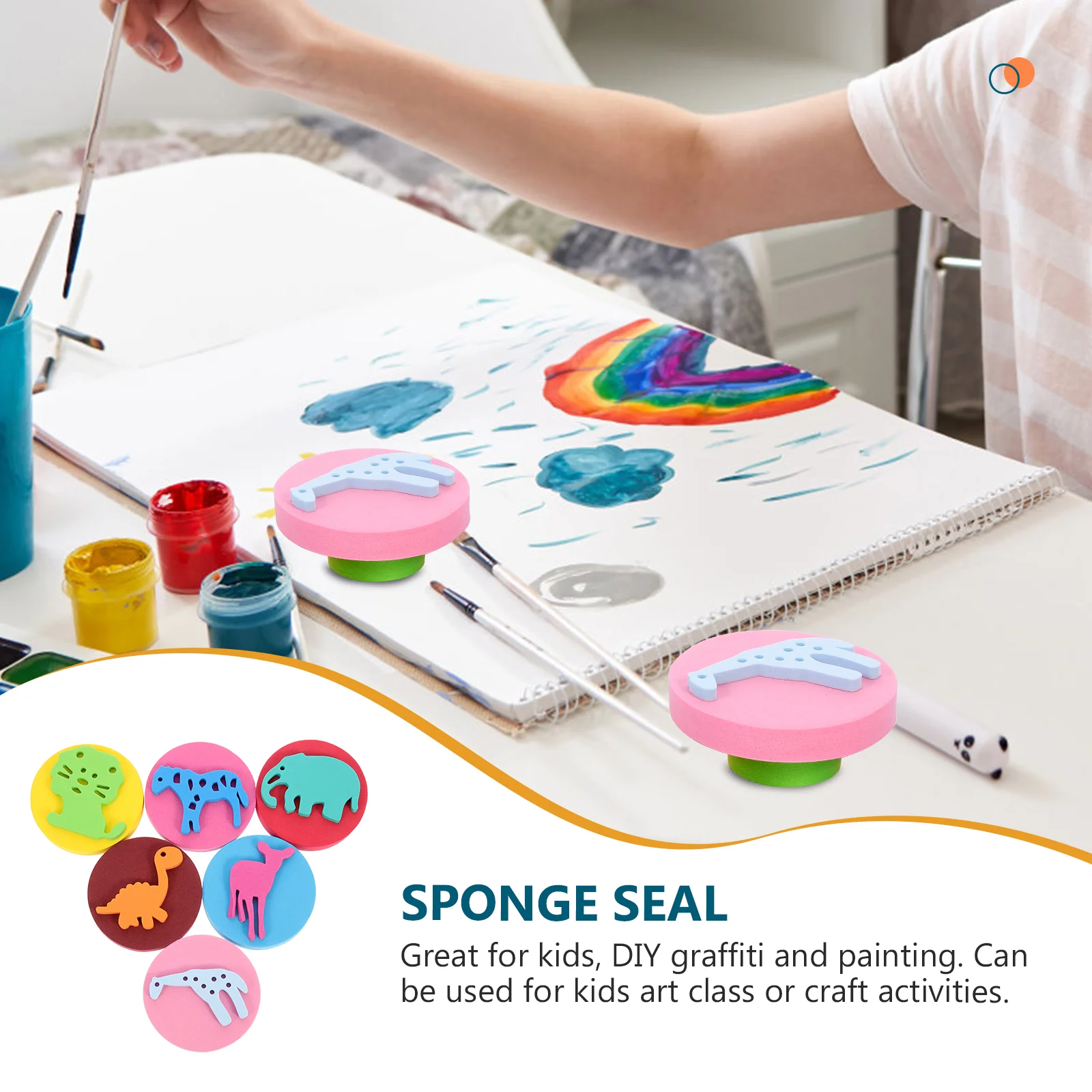 6 шт., детский набор для рисования эва