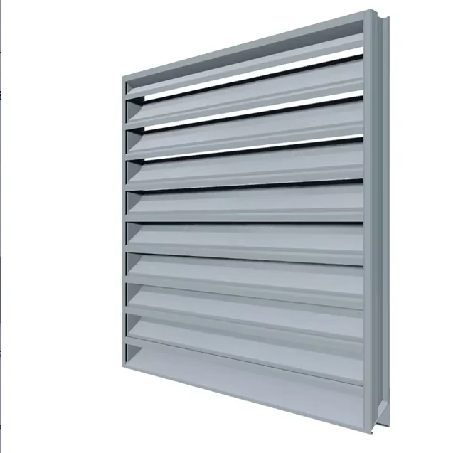 Modern Design Shutters-Privacy Shutters-Customized Factory-Aluminum Alloy Profiles-Villa & Hotel Horizontal Window