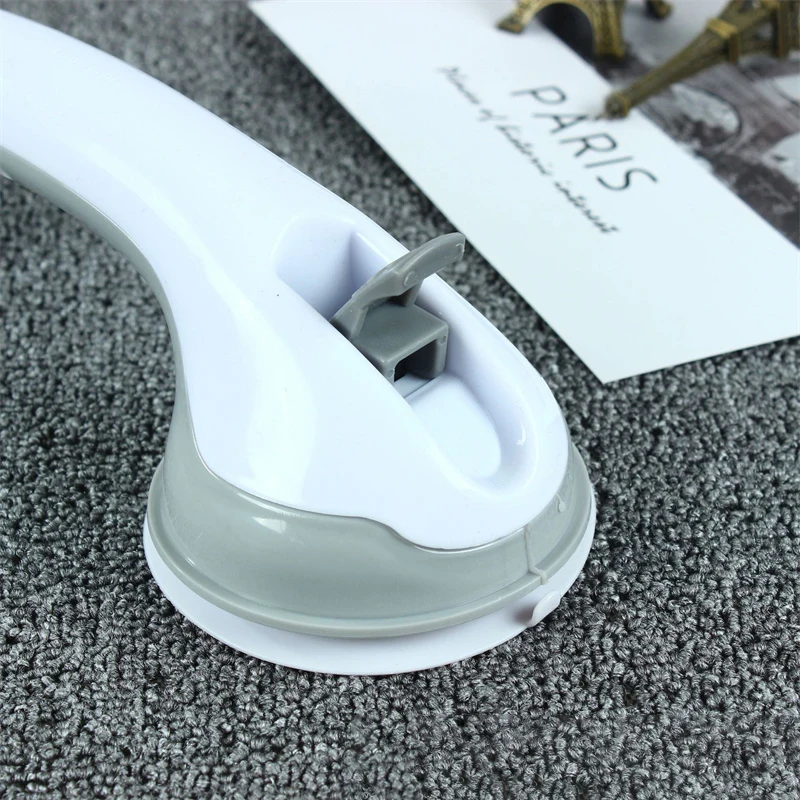 1Pc Bath Shower Tub Grab Handle Anti Slip Suction Cup Grab Handle Bar For Elderly Safety Bathroom Rail Grip Household Accessory