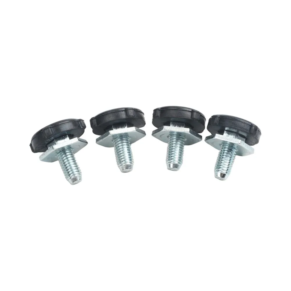 4PCS M 10 Drum Washing Machine Fixed Feet Shock Absorption Non-slip Pad Balance Screw For Haier Appliance Accessories