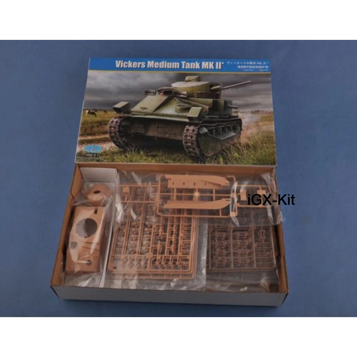 

Hobbyboss 83880 1:35 Scale British Vickers MK II Medium Tank Vehicle Hobby Craft Plastic Model Building Kit