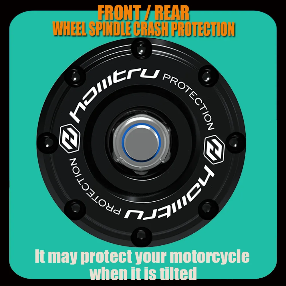 

Front Rear wheel Spindle Crash Protection For Ducati Streetfighter V2 / Streetfighter V4 /S/SP/SP2/ 2012-2023