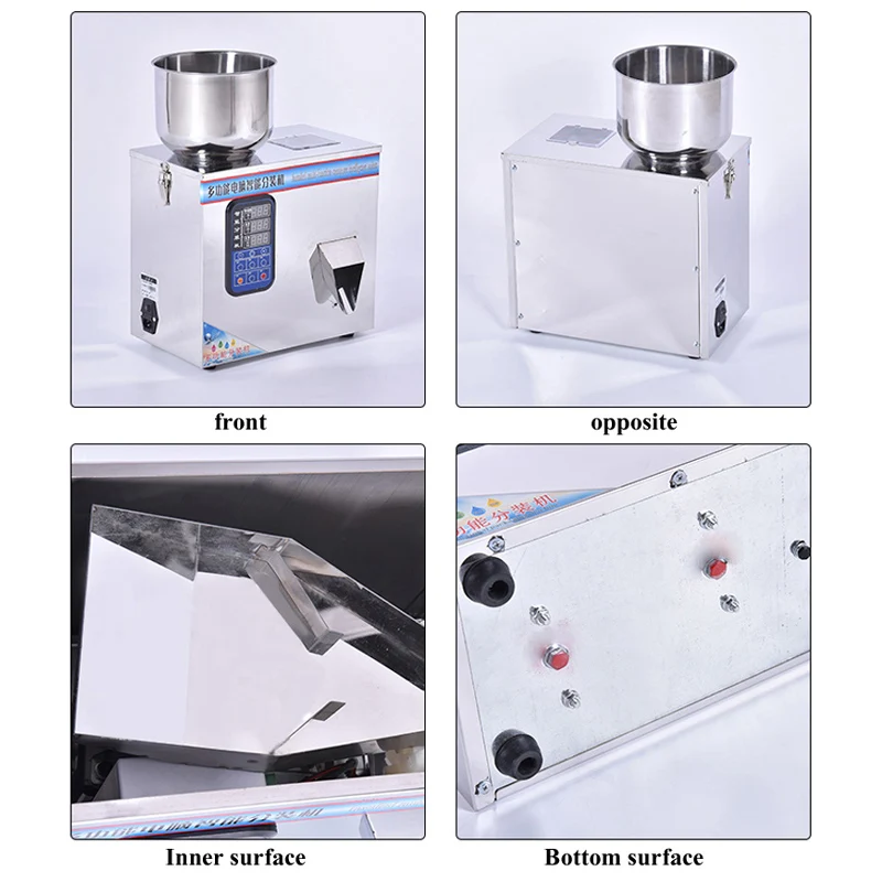 Powder Filling Machine Particle Dispenser Curry Powder Chili Powder Seasoning Mix Automatic Quantitative Packaging Machine