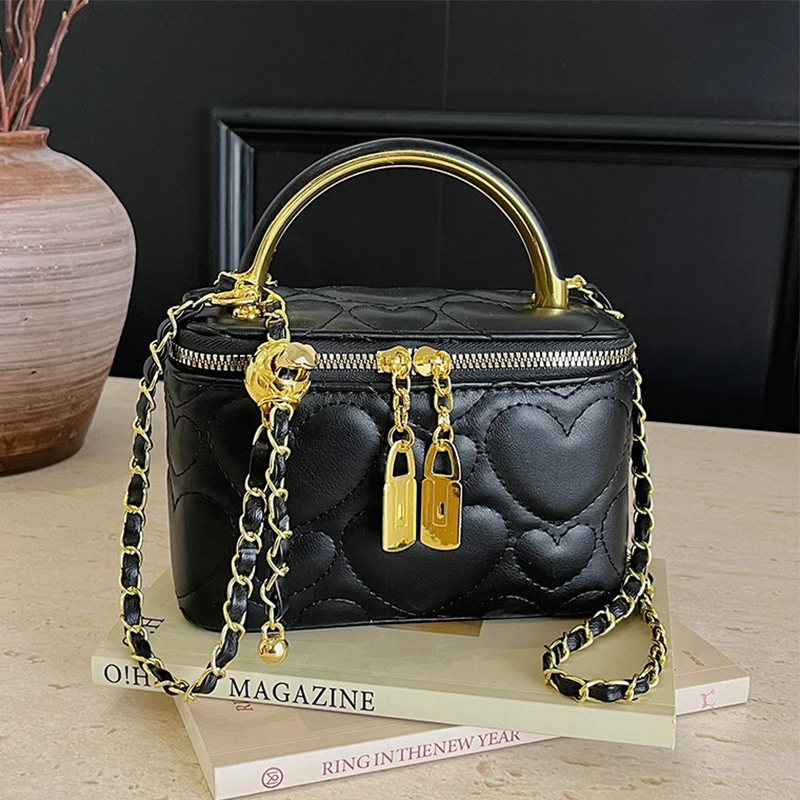 

Модные женские сумки Fashion Box: дизайнерские сумки через плечо с сердечками, трендовые летние мини-сумки для телефона 2026 года, брендовые сумки-кроссбоди (bolso mujer)