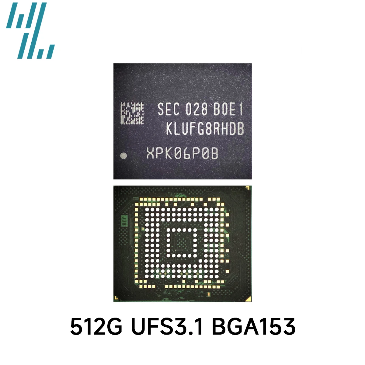 

UFS3.1 BGA153 512GB KLUFG8RHDB-B0E1