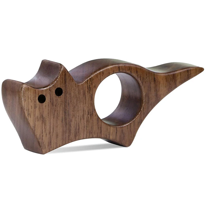 

Wooden Pet Cat Dog Reading Bookmark Bookmarks Rings School Supplies Student Pages Guide Marker Marking Sign Book Page Holder