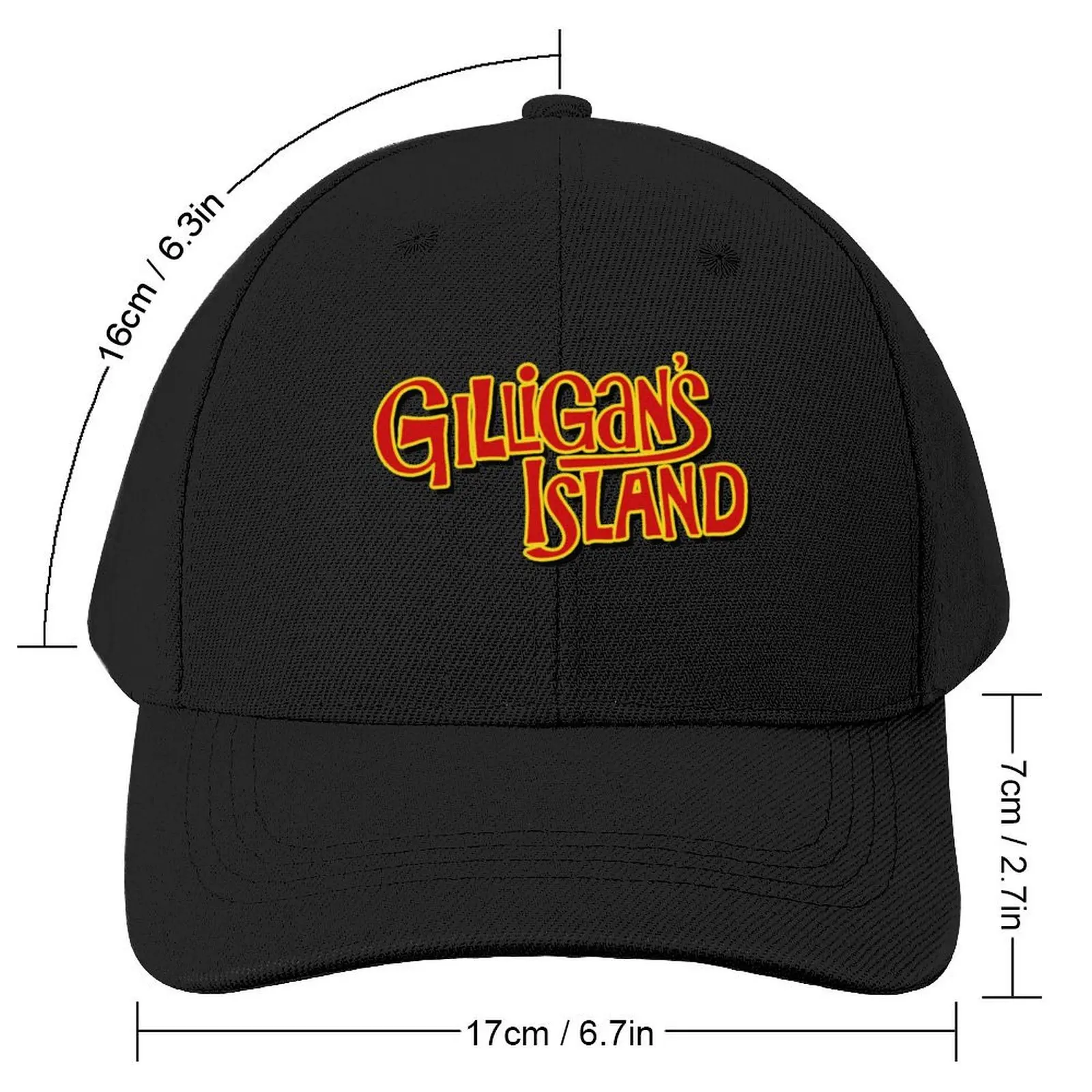 GILLIGANS ISLAND Baseball Cap Streetwear Luxury Hat Anime Mens Caps Women's