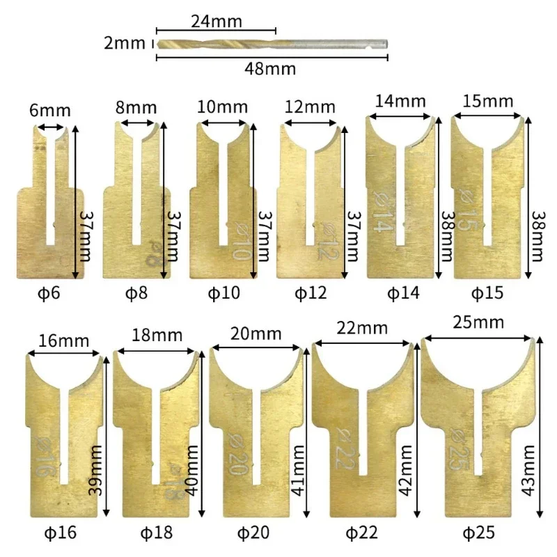 15Pcs/18Pcs/26Pcs DIY Wood Buddha Bead Handstring Woodworking Ball Knife Alloy Milling Cutter Tools Set