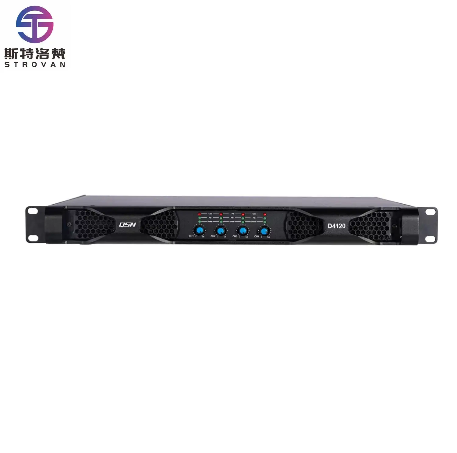 

High Power Digital 1800W 1200W 4channel Power Amplifier 1U Class D Subwoofer Speaker Amp 2ohms Stable