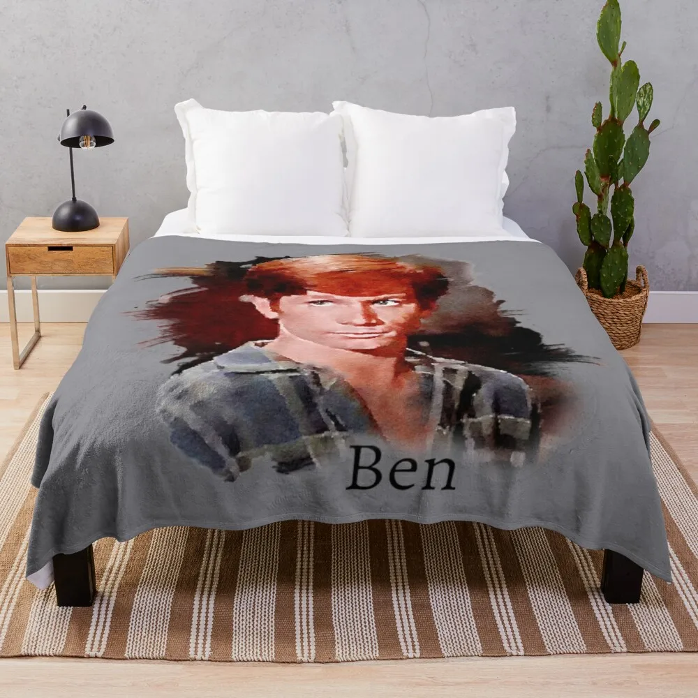 Ben Walton Throw Blanket Bed linens bed plaid Bed Blankets