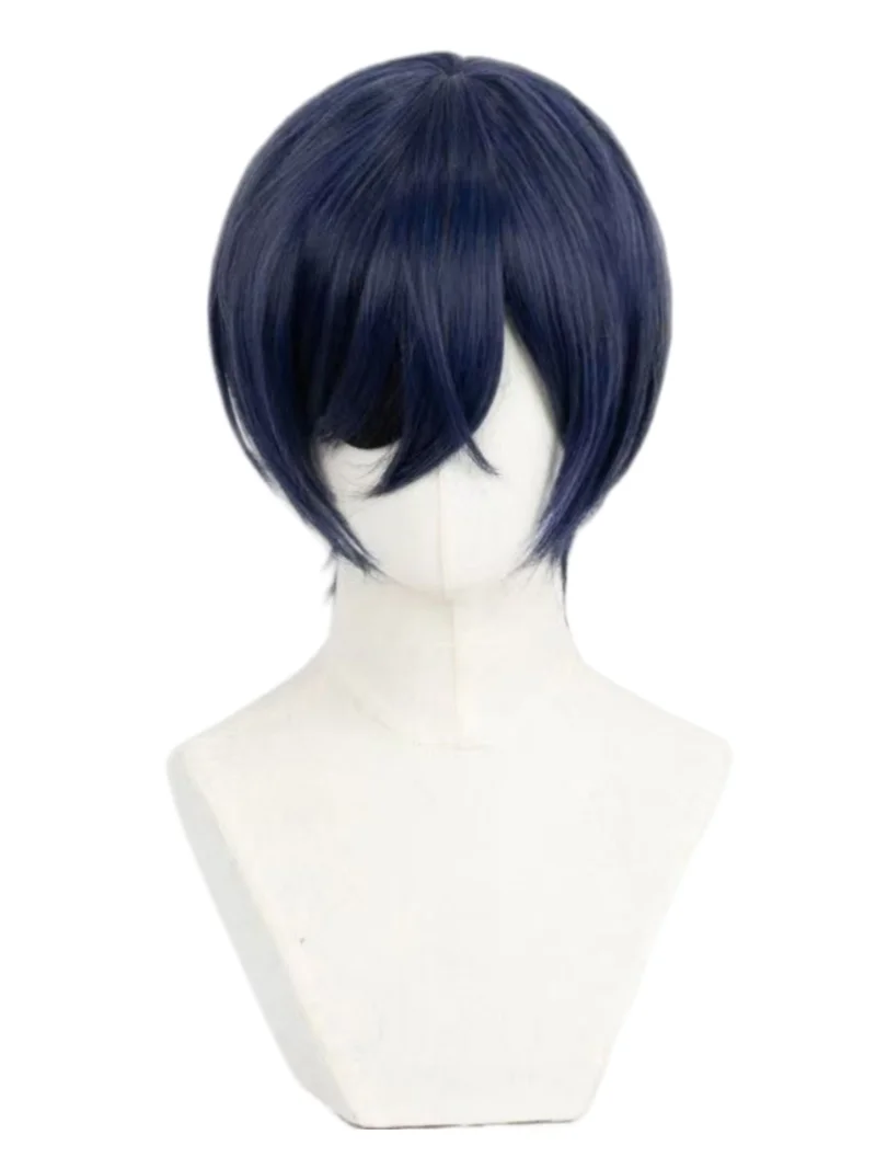 Anime Black Butler Ciel Fantomhive Cosplay Fantasia, Uniforme 2-dimensional, Halloween Masquerade terno com peruca, Código Coai