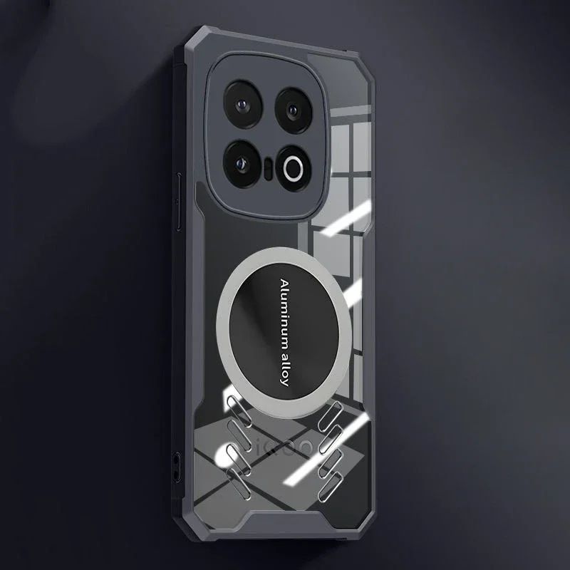 

For Vivo IQOO 13 Phone Case Magnetic Heat Dissipation Protective Cover for VIVO IQOO13 Iqoo13 Iqoo 13 Anti Fall Soft Shell