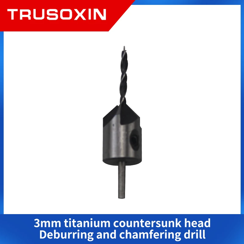 3mm-6mm  Countersink Drill Bit Set Reamer Woodworking Chamfer Drill Counterbore Pliot Hole Cutter Screw Hole Drill