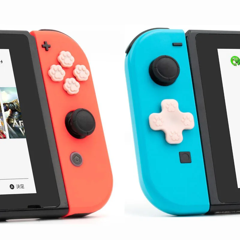 Наклейка для джойстика ABXY X, D-pad Move Cross Direction, для Nintendo Switch, Joy-con, кожаный чехол