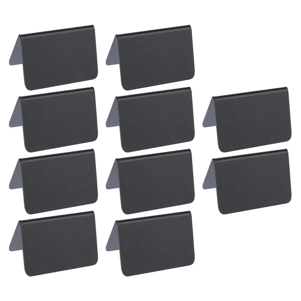 10pcs Acrylic Small Chalkboard Double Sided Mini Message Board For Home Office Decor Erasable Blackboard Sign Display Notice