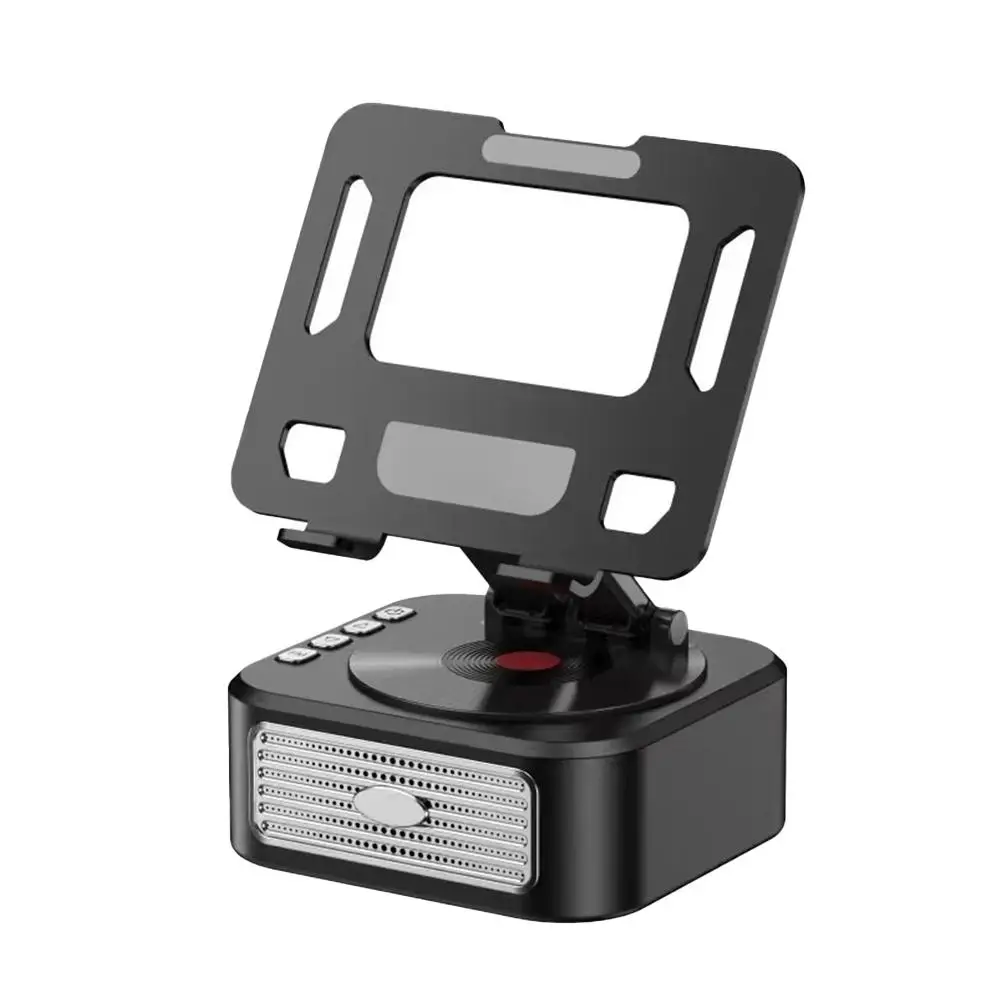 Mesa dobrável tablet suporte de mesa smartphone alto-falante caixa usb suporte som sem fio bluetooth montagem estéreo wi l8u6