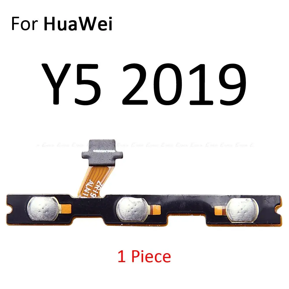 Mute Switch Power Key Part For HuaWei Y9 Y7 Y6 Pro Y5 Prime Lite GR5 2017 2018 2019 ON OFF Volume Button Control Flex Cable