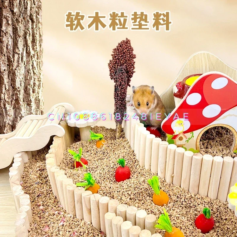 Brinquedo de madeira cenoura hamster pequeno animal gaiola paisagismo suprimentos ratos acessórios hamsters pygmy chipmunk molares brinquedo