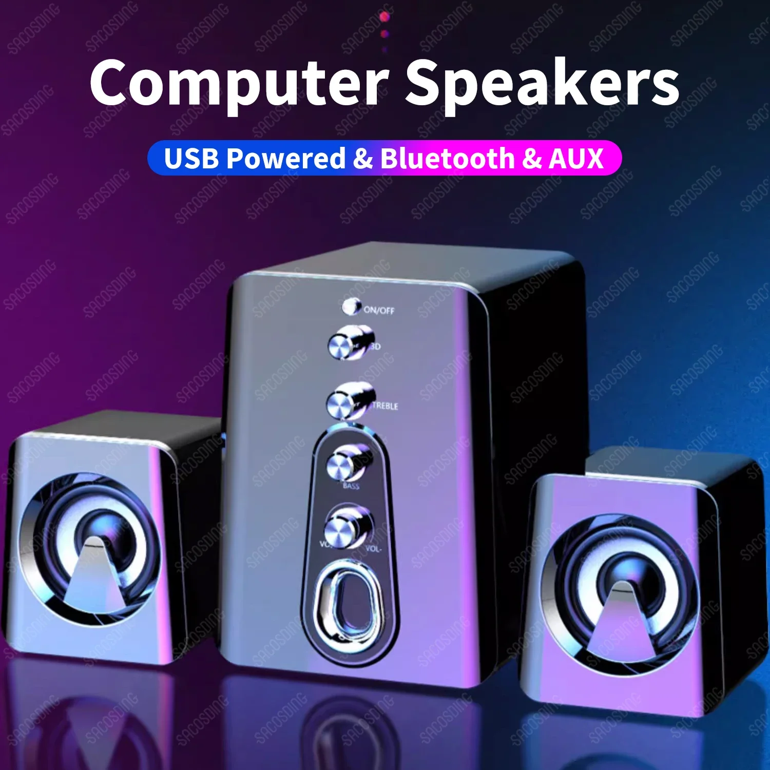 

Home Theatre System Bluetooth Speaker Altavoces Cinema Bleutooth Speakers Bocinas Sound Caixa De Som Para PC Computer Desktop