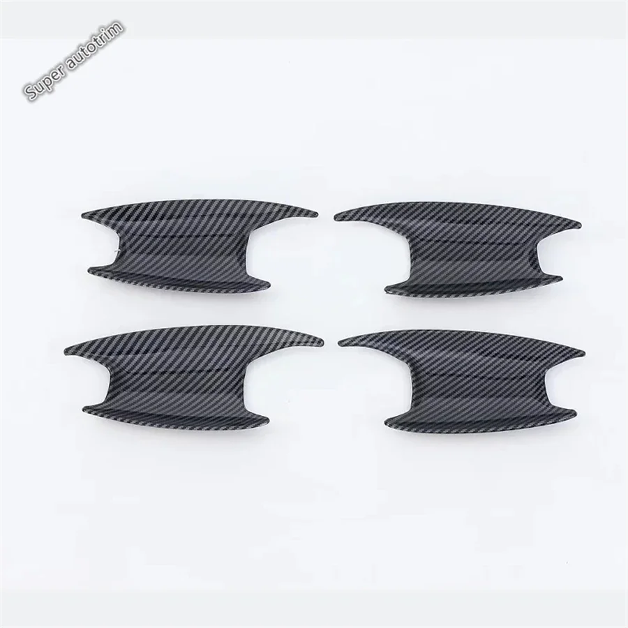 

Car Door Pull Doorknob Catch Door Handle Bowl Cap Decor Cover Trim ABS Chrome Accessories For Chevrolet Tracker Trax 2023 2024