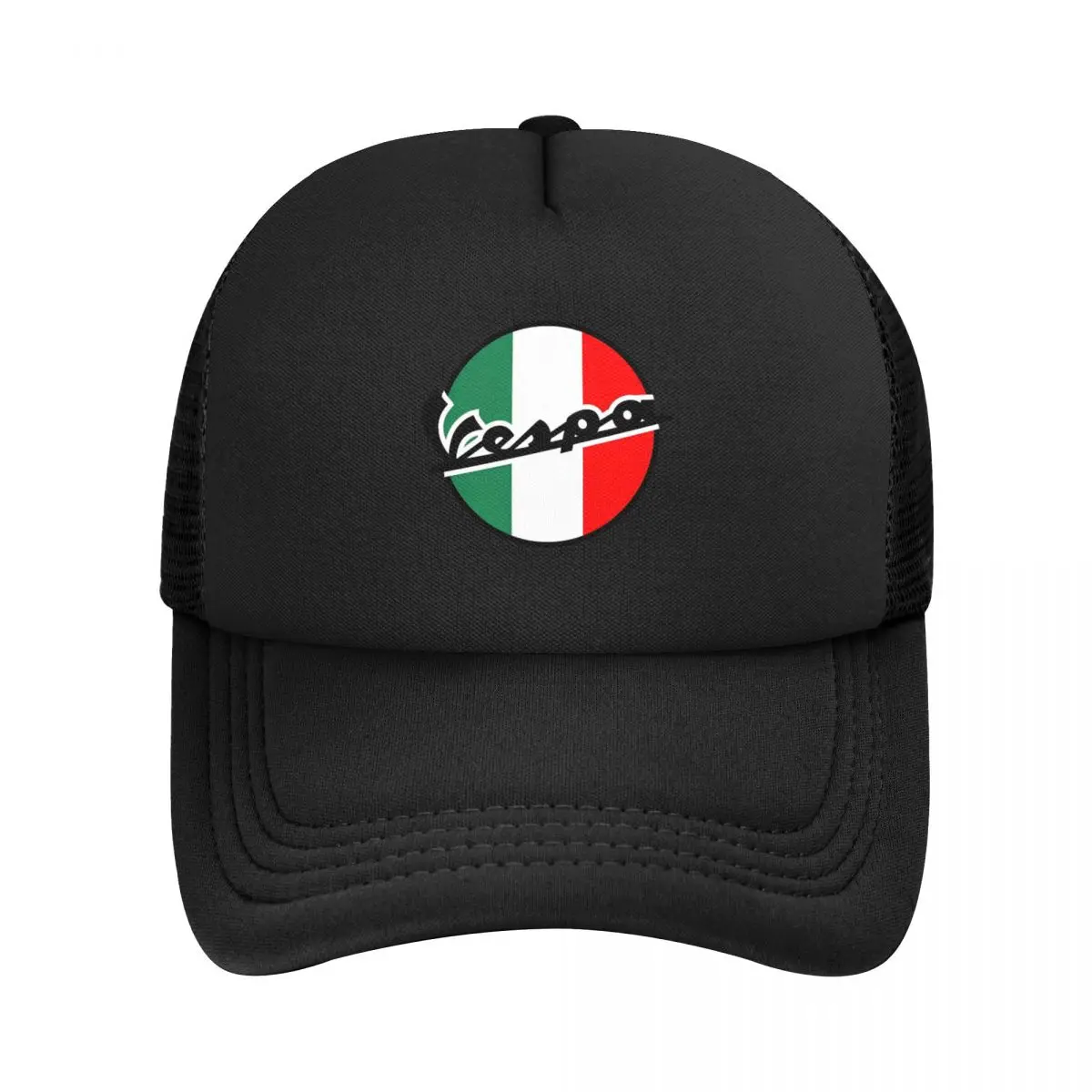 Italië Vespas Motorfiets Mesh Baseball Cap Volwassen Trucker Hoed Vader Hoed Verstelbare Snapback Caps Sport Wasbare Trucker Cap