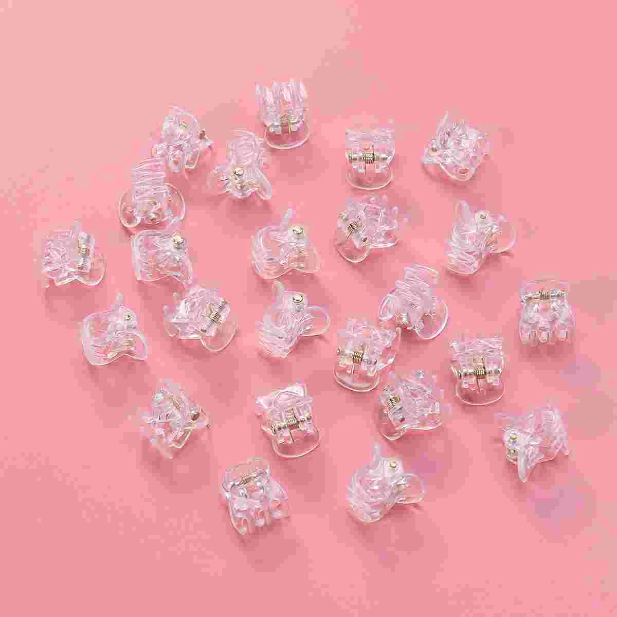 

24 Pcs Durable Hair Clips Chunky Jaw Decorate Easy to Wear Accessories for Women Girls Pearlescent