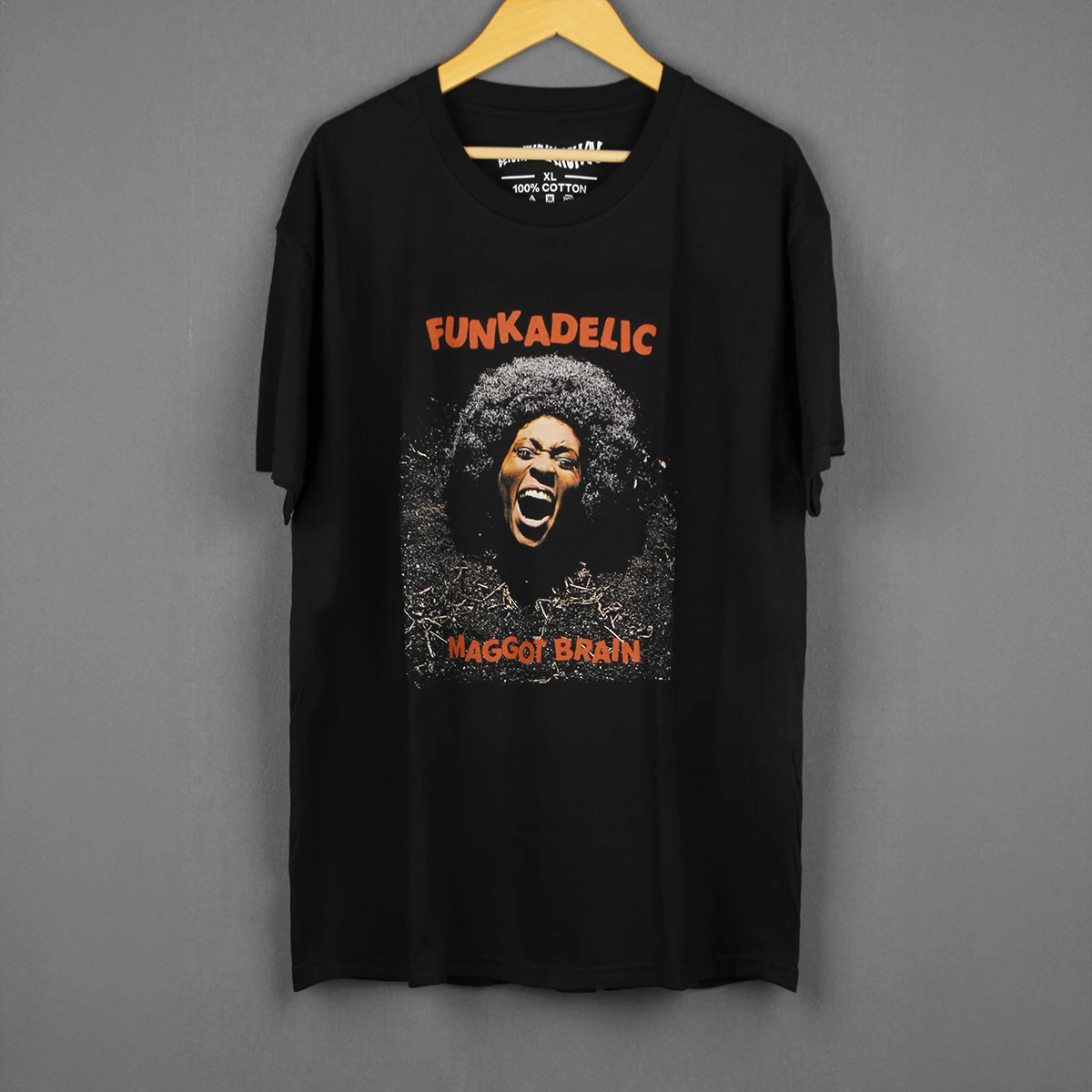 Funkadelic T-Shirt Maggot Brain Psychedelic Acid Rock Herbie Hancock Parliament Men Summer Cotton Tee Shirt