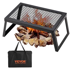 SucceBuy 18/24in Barbecue Charcoal Grill Outdoor Home Appliance for Outdoor Cooking Camping Picnics Beach