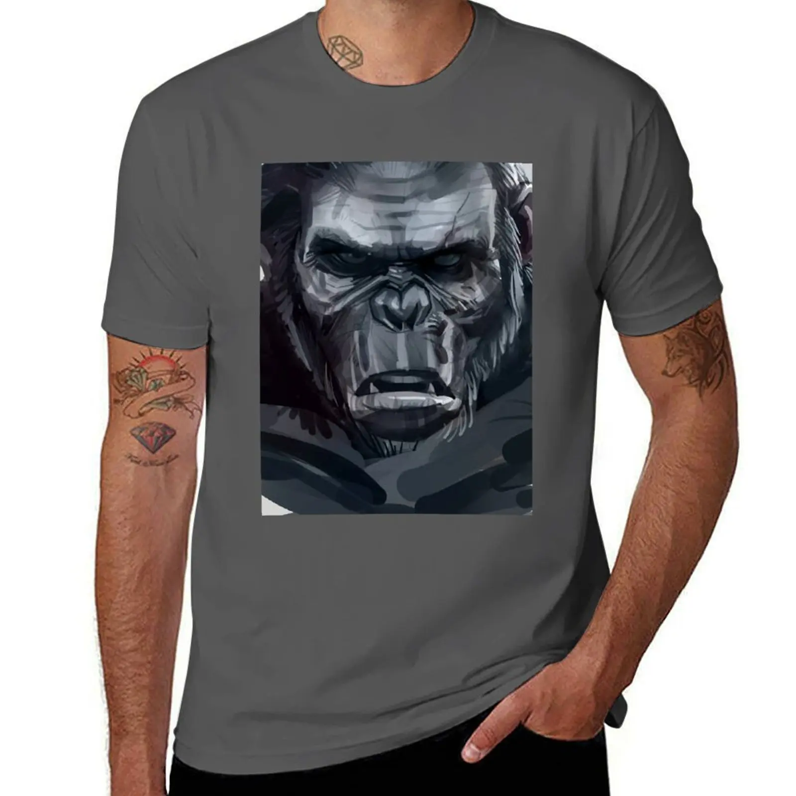 

Dawn Of The Planet Of The Apes Koba, Youth Graphic T-Shirt man t shirt heavy cotton T-Shirt