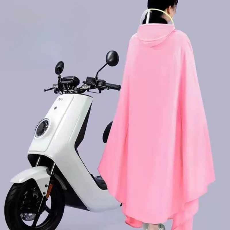 Rain Ponchos Raincoats Whole-body Electric Motorcycles Single Person Increased Thickening Long New Electric Clothes Convenient