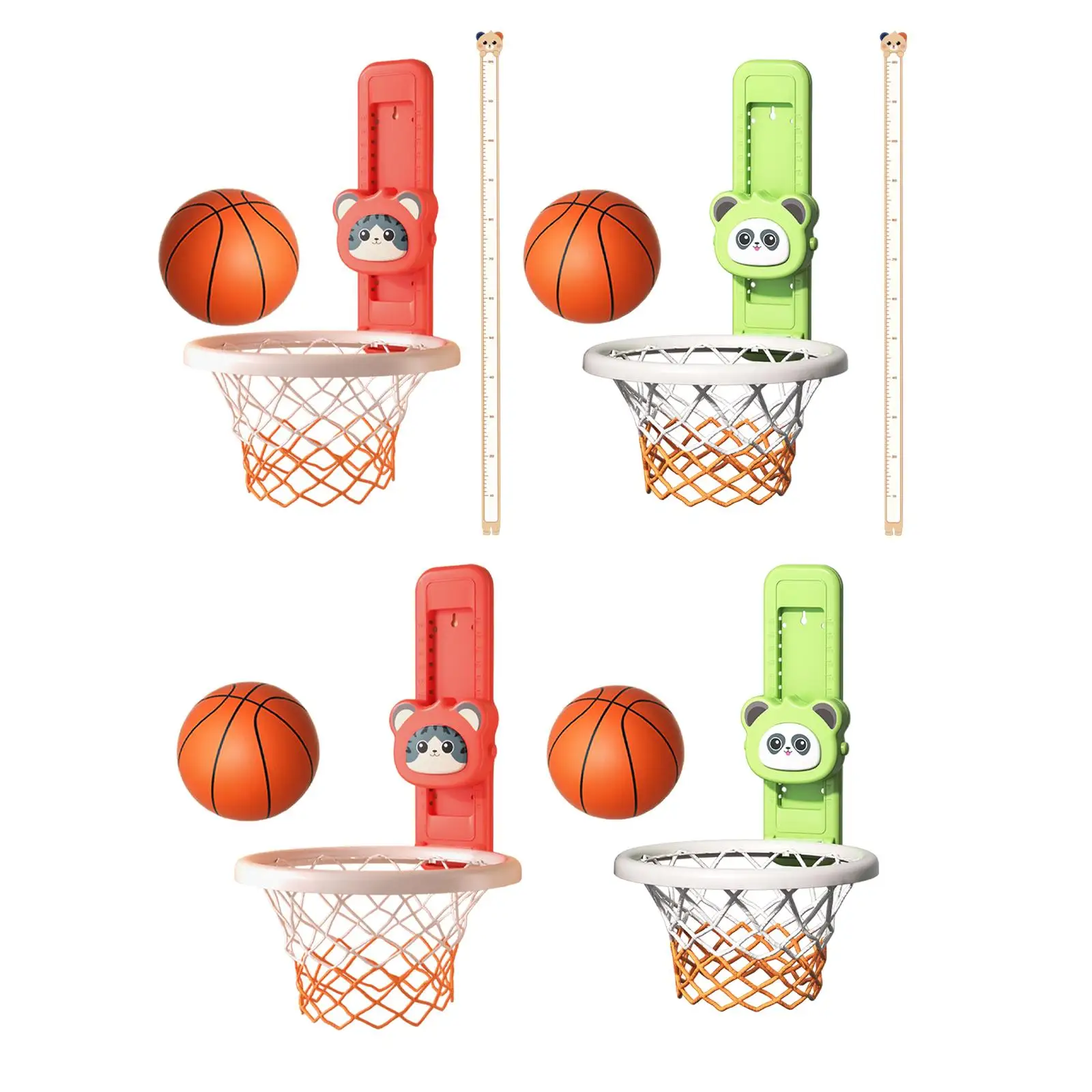 Kids basketball hoop, touch high jump counter, high jump assistant with voice