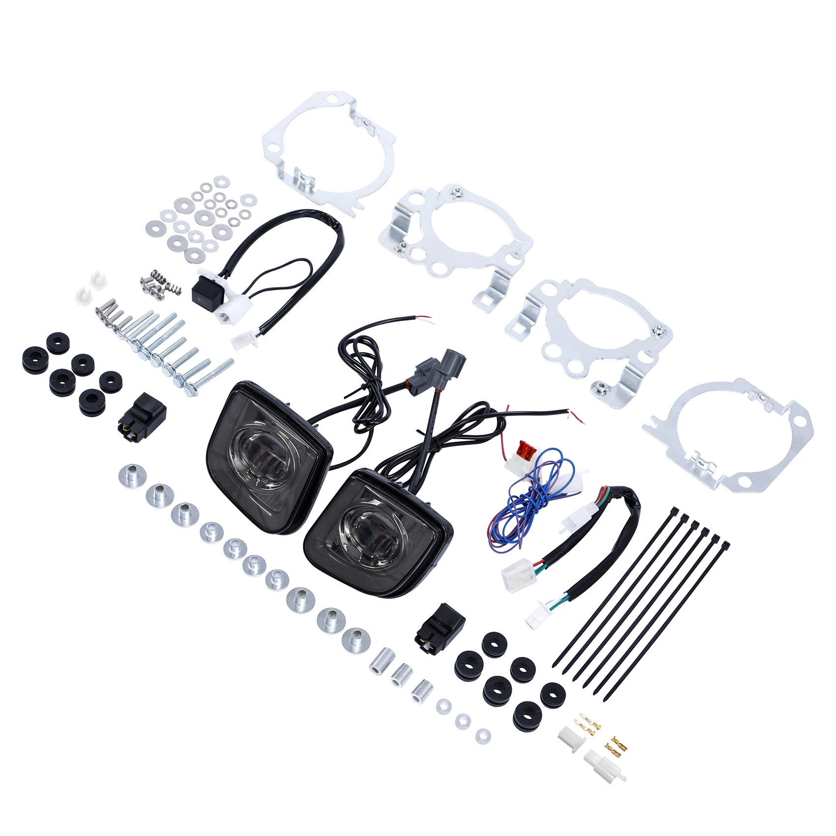 Rectangular LED Fog Light Kit Fit For Honda GoldWing GL1800 2012-2017 F6B 2013-2017 Motorcycle Turn Signal Driving Light