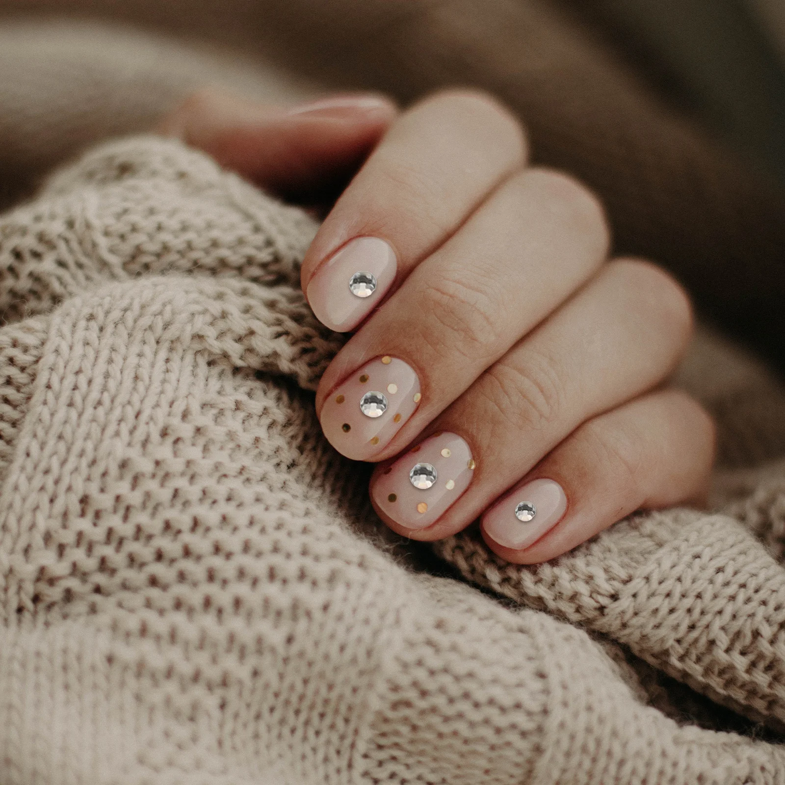 

NOLITOY 1 Box Nail Stickers Decor Charms Rhinestones Nail Art Accessories Manicure Ornament Supplies for Women Girls