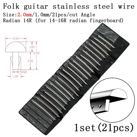 6 best sales स्टेनलेस स्टील फ्रेट्स गिटार - №2