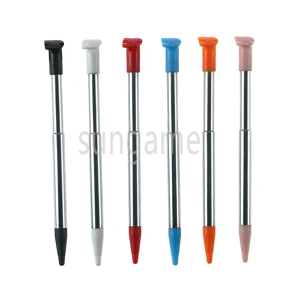 1pc Metal Telescopic Stylus Screen Touch Pen For New 2DS XL LL Game Console Accessories