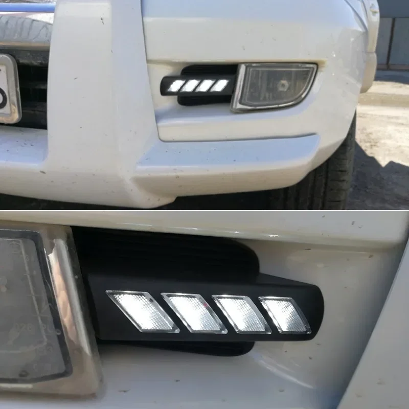 

Auto Daylights For Toyota Prado 120 FJ120 LC200 2003 - 2009 Turning Signal Fog Lamps Daytime Running DRL Headlamps