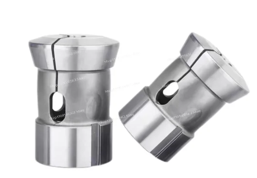 

Type 28 Lathe Collet Chuck - Round Bore Spring Steel Spindle for Precision Machining