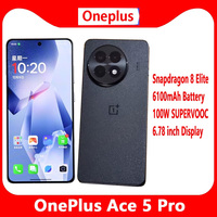 New OnePlus ACE 5 Pro 5G SmartPhone Snapdragon 8 Elite 6.78'' AMOLED Screen 100W SUPERVOOC Charge 6100mAh Battery Unlocked