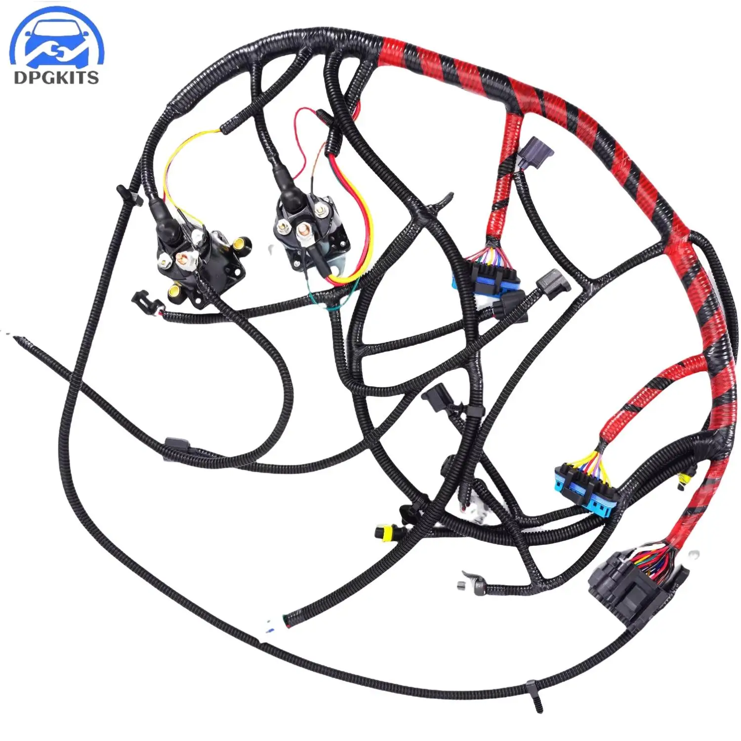 

DPGKITS 1PC Engine Wiring Harness Kit Assembly For 1999-2001 Ford Super Duty F250 F350 7.3L Diesel w/o Cali F81Z-12B637-EA