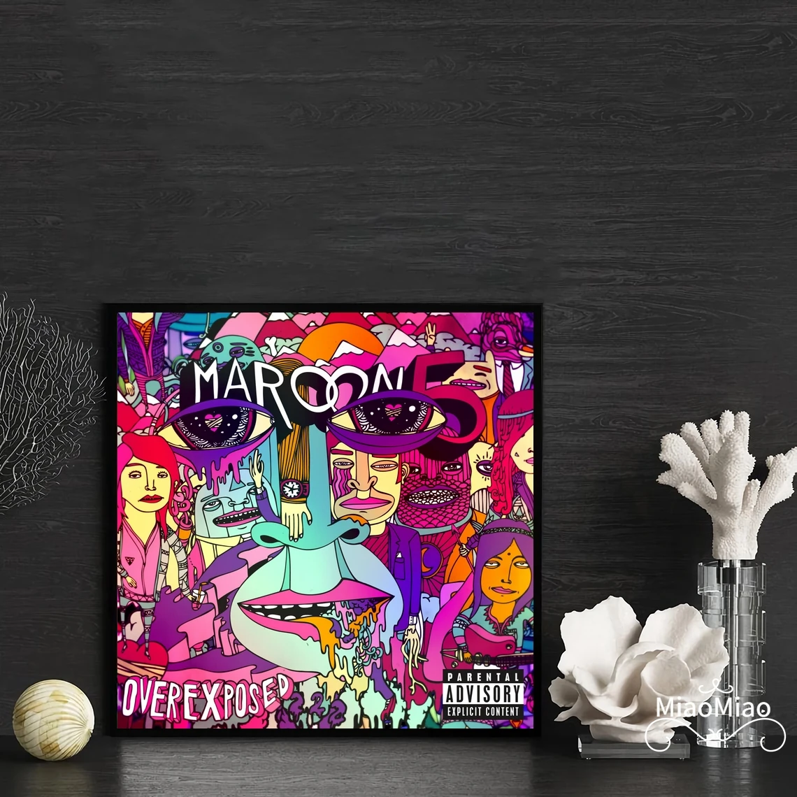 

Maroon 5 Overexposed Music Album Cover Poster Canvas Art Print Home Decor Wall Painting ( No Frame )