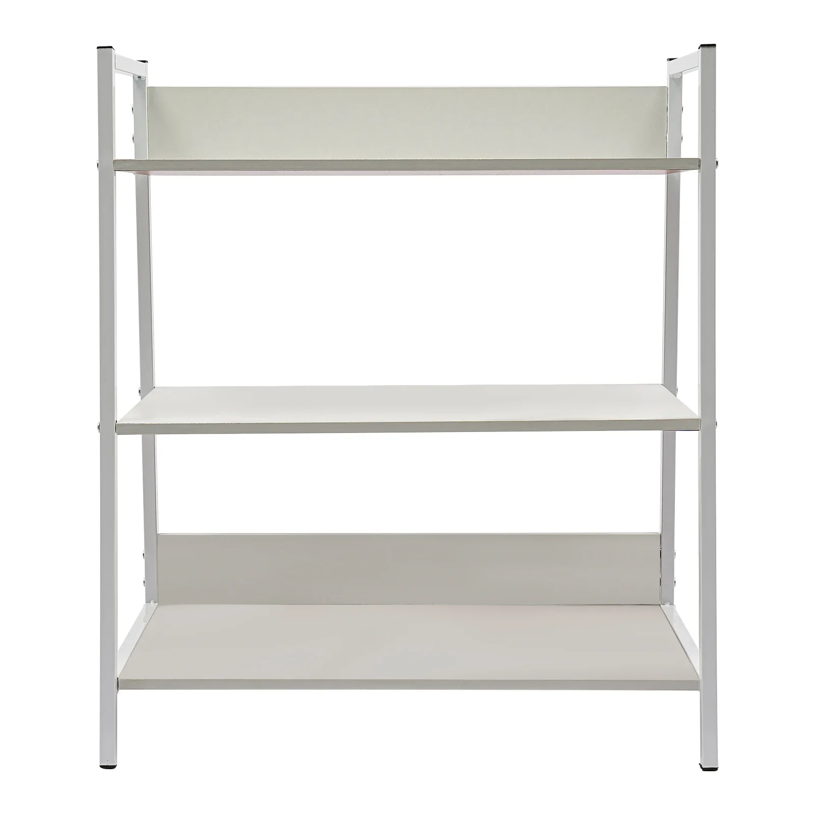 

3-Tier Bookshelf holder Book Organizer Rack Freestanding Open Shelf Bookcase White/Black
