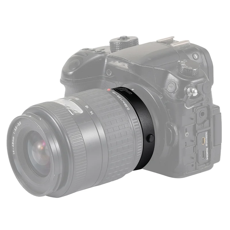 Переходное кольцо ABAC-Autofocus 4/3 для объектива 4/3, для камеры Olympus/Panasonic Micro 4/3, металлический дизайн, аксессуары для фотосъемки
