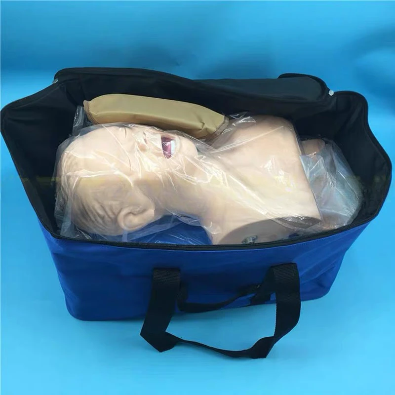 Intubation human body model learning teaching model airway management training device PVC alarm simulator with teeth