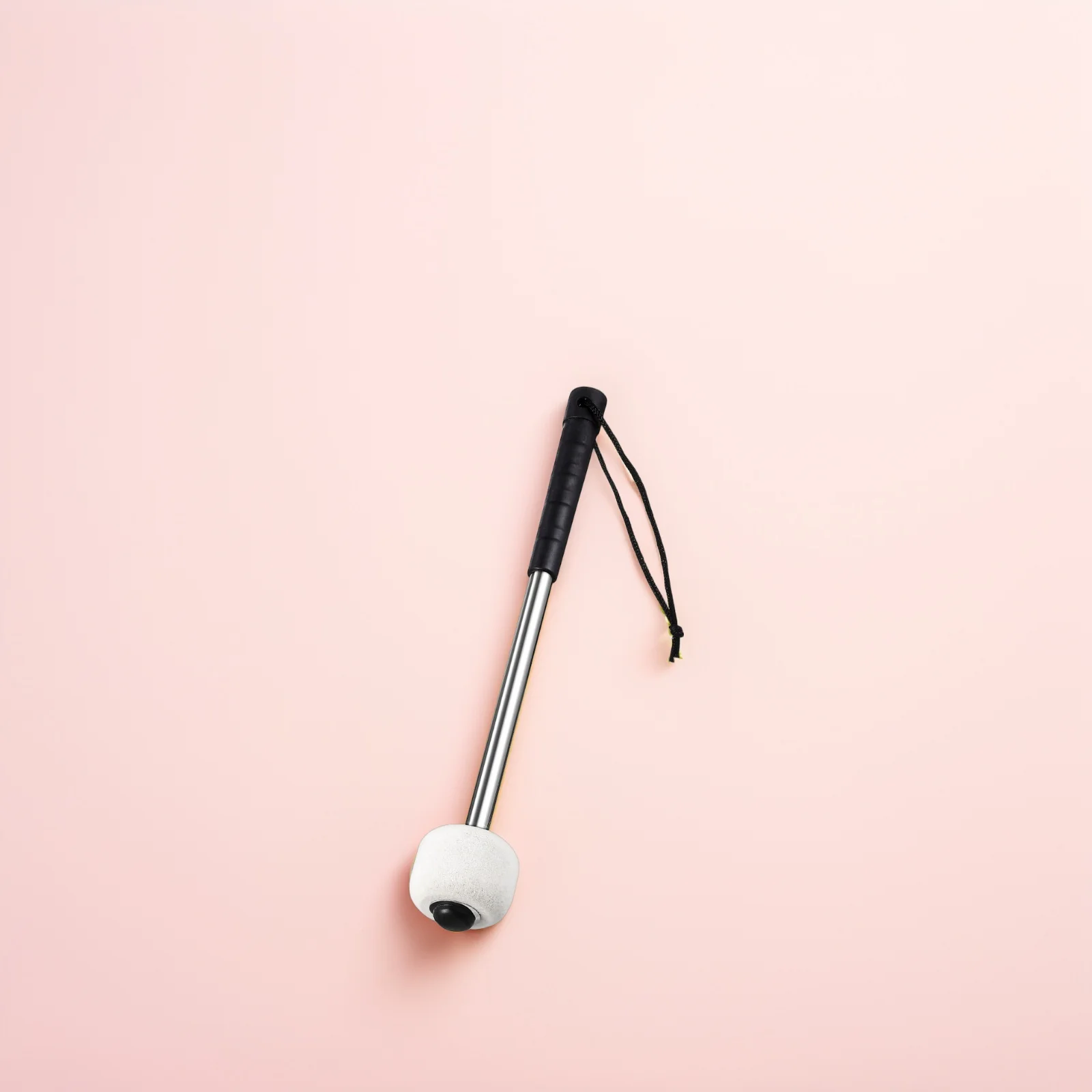 

2Pcs Drumsticks 5A Wool Felt Stainless Steel Lightweight Kids Students Adults Percussion Instrument Accessories